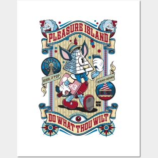 Pleasure Island - Occult Pinocchio (Light) Posters and Art